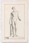 GIOVANNI DOMENICO CAMPIGLIA AND OTHERS (Florence 1692-1768 Florence) Collection of approximately 60 chalk and pencil drawings after ant